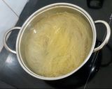 Hình bước làm 1 của món Miến rau củ thịt bò