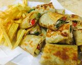 A picture of step 6 of Chicken Shawarma.