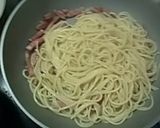 A picture of step 5 of Café Style Pasta Carbonara.