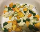 A picture of step 6 of Sunday Chicken curry.