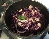 Une image de l'étape 8 de Sauté de porc au chou rouge.