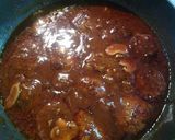 A picture of step 7 of Delicious Hamburgers Simmered In Demi-glace Sauce.