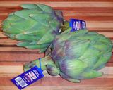 A picture of step 1 of Mike's Steamed Artichokes & Parmesan Aioli.