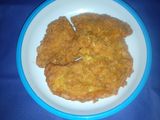 Telur goreng krispi dan saus pedas