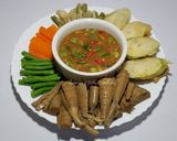 รูปขั้นตอนการทำที่ 6 ของ น้ำพริกกะปิเจ #กินผักรักสุขภาพ6