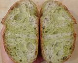 Foto langkah ke 29 dari resep Flaxseeds Pandan Swirl Sourdough Bread.