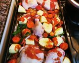 Foto del paso 2 de la receta: Pollo a la criolla en chapa