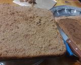 A picture of step 1 of National flag cake.