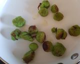 A picture of step 2 of Peas balls Wheat kheer.