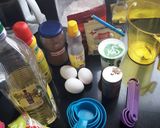 Foto del paso 1 de la receta: Muffins integrales de cacao y nueces. Sin azúcar agregada!