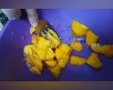 A picture of step 2 of Peach ice cream.