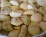Une image de l'étape 4 de Tarte tatin aux pommes et au miel.