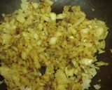 A picture of step 6 of Indian Home-style Curry with Potatoes and Chickpeas.