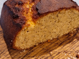 Plum cake de limón con semillas de amapola