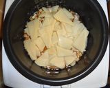 A picture of step 6 of Bamboo Shoot Rice (Takenoko Takikomi Gohan).