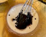 Foto langkah ke 2 dari resep Brownies Matcha Basque Burnt Cheesecake.