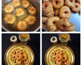 A picture of step 4 of Medu Vada.