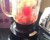 A picture of step 2 of Watermelon Slushie - ONLY TWO INGREDIENTS AND VERY HEALTHY!.