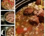 A picture of step 6 of Meatballs.