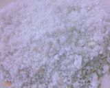 A picture of step 1 of Lotus Seeds Flour Halwa.