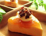 A picture of step 7 of A Fall Dessert Persimmon Tiramisu Mousse.
