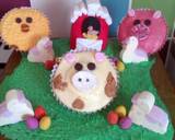 Vickys Kids Easter Cupcakes/Farmyard Cake Decoration Instruction recipe step 14 photo