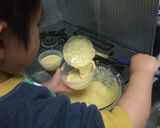 A picture of step 3 of Banana & Sweet Potato Steamed Bread.