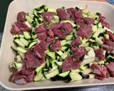 A picture of step 11 of Zucchini and Eggplant Gratin with Beef and Cilantro.