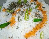 A picture of step 14 of Fried Garlic Masala Biryani.