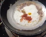 A picture of step 3 of Dahi tadka.