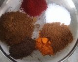 A picture of step 8 of Achaari Sattu Paratha and Masala Moong Combo.
