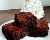 Фото кроку 8 до Класичний рецепт вологого шоколадного брауні (Brownie).