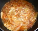 A picture of step 4 of Kimchi and Egg Rice Bowl (and Oyako-don with Tinned Yakitori Chicken).