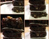 A picture of step 6 of AMIEs Chocolate Square Fudge.