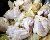 A picture of step 2 of Chicken and Bamboo Japanese-style Sesame Curry.
