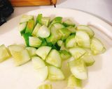 Hình bước làm 1 của món Salad trứng chiên
