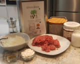 Foto del paso 1 de la receta: Pimientos del piquillo rellenos de carne en salsa de pimientos