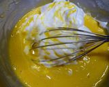 A picture of step 7 of Super-Fluffy Kabocha Squash Chiffon Cake.