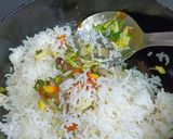A picture of step 4 of Walnut pulav.