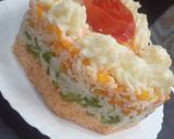 صورة لخطوة 12 من وصفة فكرة لتقديم سلطة الارز 🤗🤗