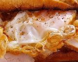 Foto del paso 16 de la receta: Bocata de lomo en manteca colorá con huevo frito