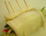 A picture of step 5 of An Easy Snack! Chikuwa Fish Sticks and Pickled Red Ginger Rolls.