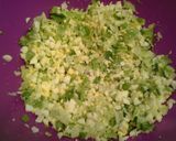 A picture of step 1 of Lettuce & Egg Salad.