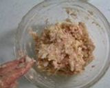 A picture of step 4 of Yummy Scallop and Bamboo Shoots Shumai.