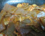 A picture of step 4 of Konnyaku Kimchi.