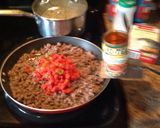 A picture of step 4 of Texas Stuffed Bell Peppers.
