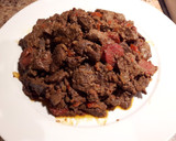 Foto del paso 3 de la receta: Salpicón caliente de hígado y chorizo (Indios y Mulatas)