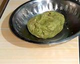 A picture of step 3 of Palak(Spinach) Masala Puri.