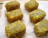 A picture of step 4 of Deep Fried Tofu With Shirasu Batter.