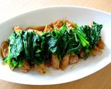 A picture of step 7 of Pan-Fried Pork Cutlets Seasoned with Ginger and Garlic.